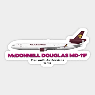 McDonnell Douglas MD-11F - Transmile Air Services Sticker